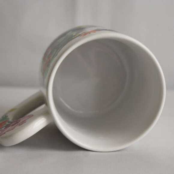 Vintage Parrot Mug Tiki Retro Flat Handle Bird Cof - Picture 3 of 5